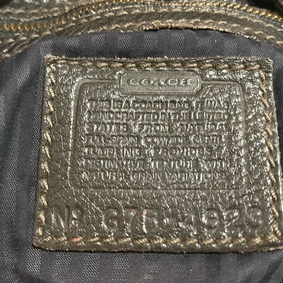 COACH Sonoma Adj Drawstring Bag Brown GUC! # 4923 - Picture 10 of 10